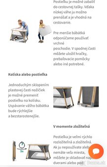 Cestovná postielka - 3