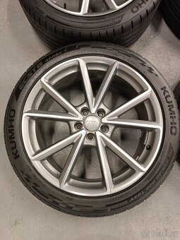 AUDI 5x112 R20 - 8U0601025AK + Letné pneumaitky 255/40 - 3