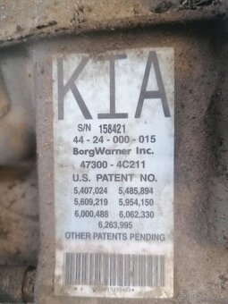 Rozvodovka Kia Sorento 103-125kw - 3