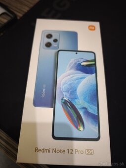 Predám Xiaomi Redmi note 12 Pro 5G midnight black - 3