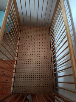 Detska drevena postielka 120x60 - 3