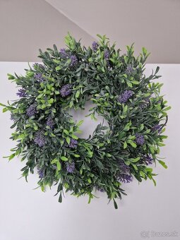 VENIEC LEVANDULOVÝ -nový - priemer 33cm - 3