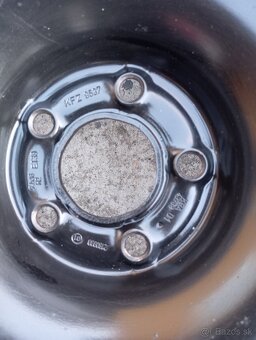 5x112 r16 plechové disky - 3