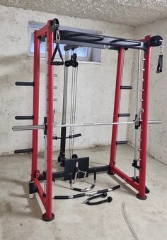 Multipress+protismerné kladky+vrchná a spodná a hrazda - 3