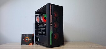 Herný pc 6jadro Ryzen 5 5500 3,60ghz/16GB/NVME/RX6600 8GB - 3