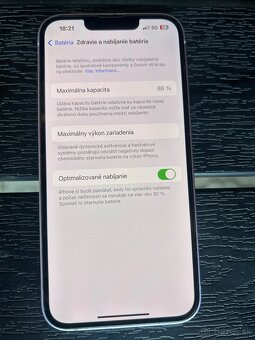 Predám iphone 14 128 GB batéria 86% - 3