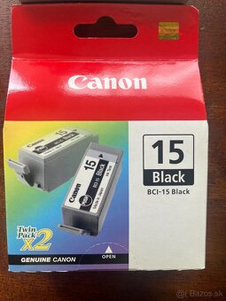 Originálne Canon atramenty BC-15 a BC-16 (Twin Packy) + bonu - 3