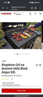 Kingston gril na uhlie - 3
