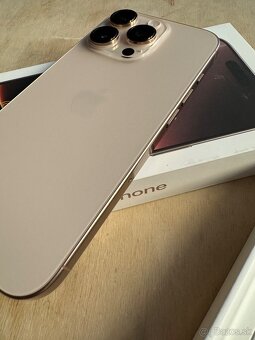 Apple iPhone 16 Pro 256 GB Gold TOP stav - 3