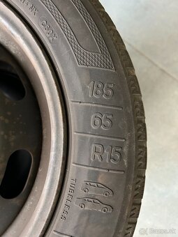 plechove disky Peugeot 4 ks  185 65 R15 - 3