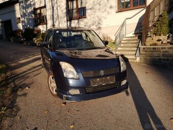 Suzuki Swift 1.3i 2006 rok modra farba tmava - 3