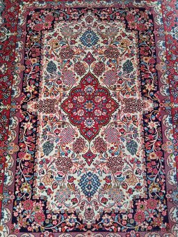 Jedinečný ručne viazaný Isfahan najvyššej kvality 155x110 - 3