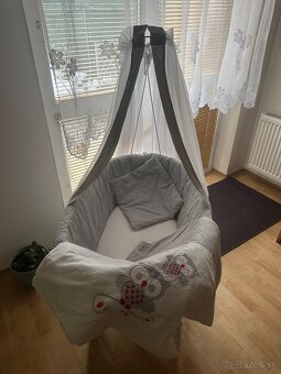 Detská kolíska na kolieskach - 3