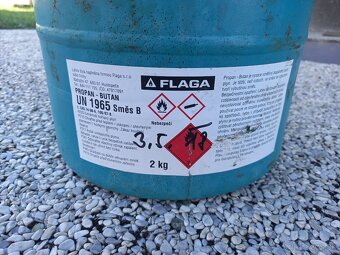 Propanbutánová fľaša - 3