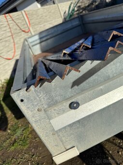 Predám oceľové regále/konštrukciu - 3