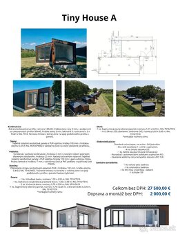 Tiny House A – moderný modulový dom | Celoročné bývanie - 3