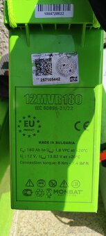 Trakčná batéria 12v 180Ah - 3
