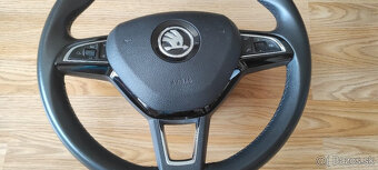 Multifunkčný volant + airbag - Škoda Superb 3 - 3