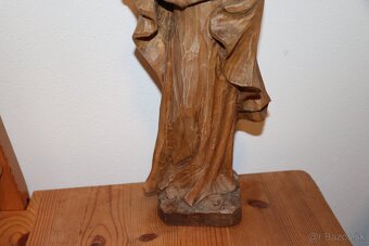 Marie a Jezulátko soška socha dřevo (225J) - 3