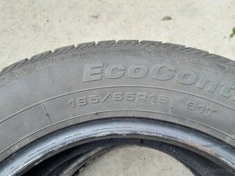 Predam 2ks letne pneu 195/65r15 - 3