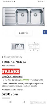 Franke  dvojumyvadlo - 3