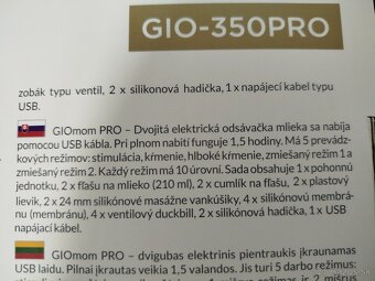Elektrická odsávačka mlieka - 3