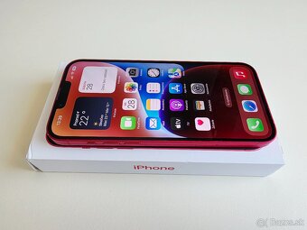 APPLE IPHONE 14 PLUS 128 GB RED EDITIO,BATERKA 100% - 3