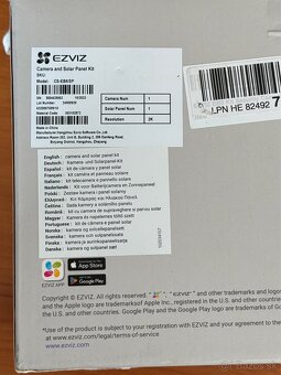 Kamera Ezviz EB8 4G 2K Vonkajšia, otočná, IP, 4G LTE - 3
