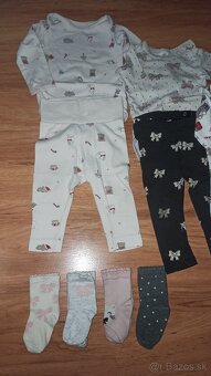 Vianočné oblečenie v. 74 pre dievčatko - 3