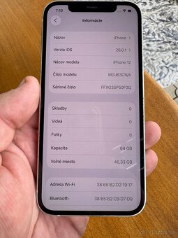 Apple Iphone 12 White 64GB - 3