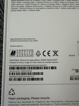 iPhone 17 Air 256Gb Space Black - 3