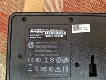 HP 2013 UltraSlim Docking Station + napajaci zdroj - 3