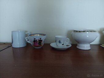 Porcelánové šálky- Franz Jozef, Rakusko Uhorsko, 1914 - 3