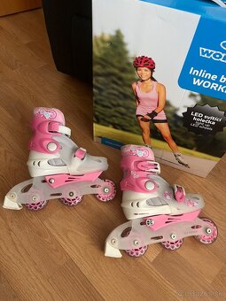 Detské kolieskové korčule Worker 26-29 - 3