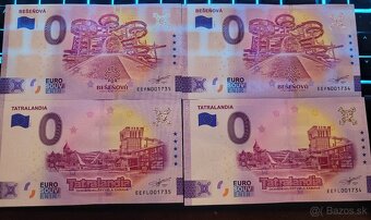 Predám 0 € bankovky, 0 euro bankovky - 3