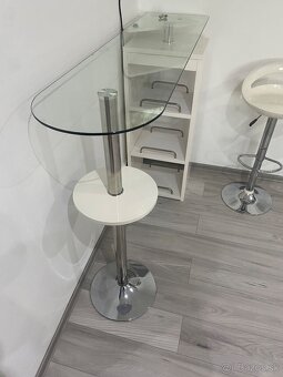 Barové stoličky a stôl, barový set - 3