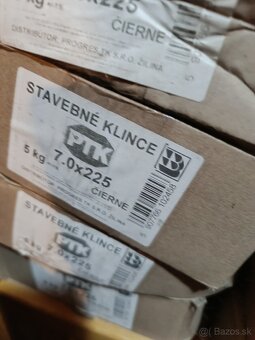 Stavebné klince 150, 225, 250 za polovičnú cenu - 3