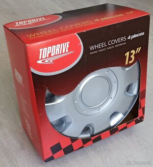 🚗🚗 Nové, stále zabalené, 13" okrasné kryty kolies puklice - 3