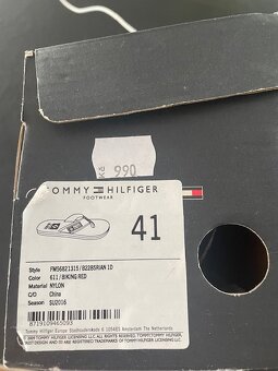 Šlapky Tommy Hilfiger -originály -nové - 3
