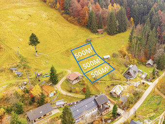 IBA U NÁS Stavebný pozemok s výhľadom-SKI Čertov, Lazy p.M. - 3