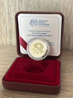 Pamätna 2€ minca Slovensko 2017 Istropolitana PROOF - 3