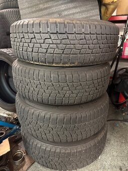 Originál 5x120 BMW plechové disky a gumy - 3
