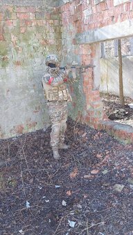 Predám komplet airsoft výstroj Multicam - 3