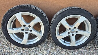 Predam kolesa/disky Audi 5x112 r17+pneumatiky - 3
