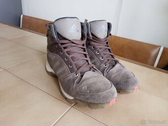Panska zimna kozena sportova obuv ADIDAS. - 3