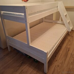 Poschodová posteľ s matracmi TOP STAV - 3