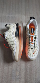 NIKE SNEAKERS 720 ORANGE WHITE CREAM - 3