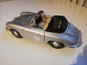 1:18 Porsche 356B Cabriolet 1961 -strieborna - 3