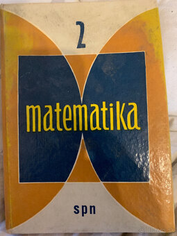 Predám knihy na matematiku - 3