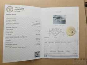 --- PREDANÉ --- Diamant 0,25ct 3x"EX" - 3